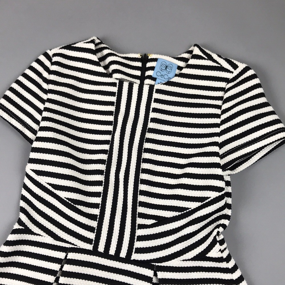 Cece Striped A Line Dress #704 - Picture 3 of 8